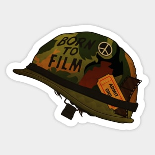 Born to Film Sticker